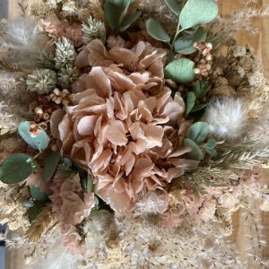 Bouquet en fleurs séchées 20 cm de diamètre