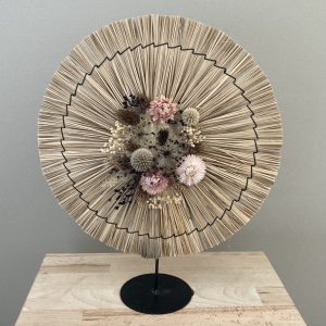 Cercle en paille à poser