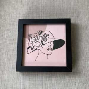 La dame au chapeau